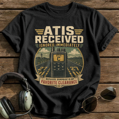 Atis Received T-Shirt - Black