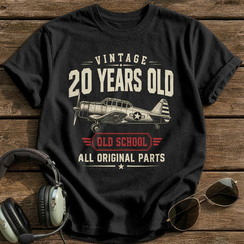 20 Original Parts T-Shirt - Black