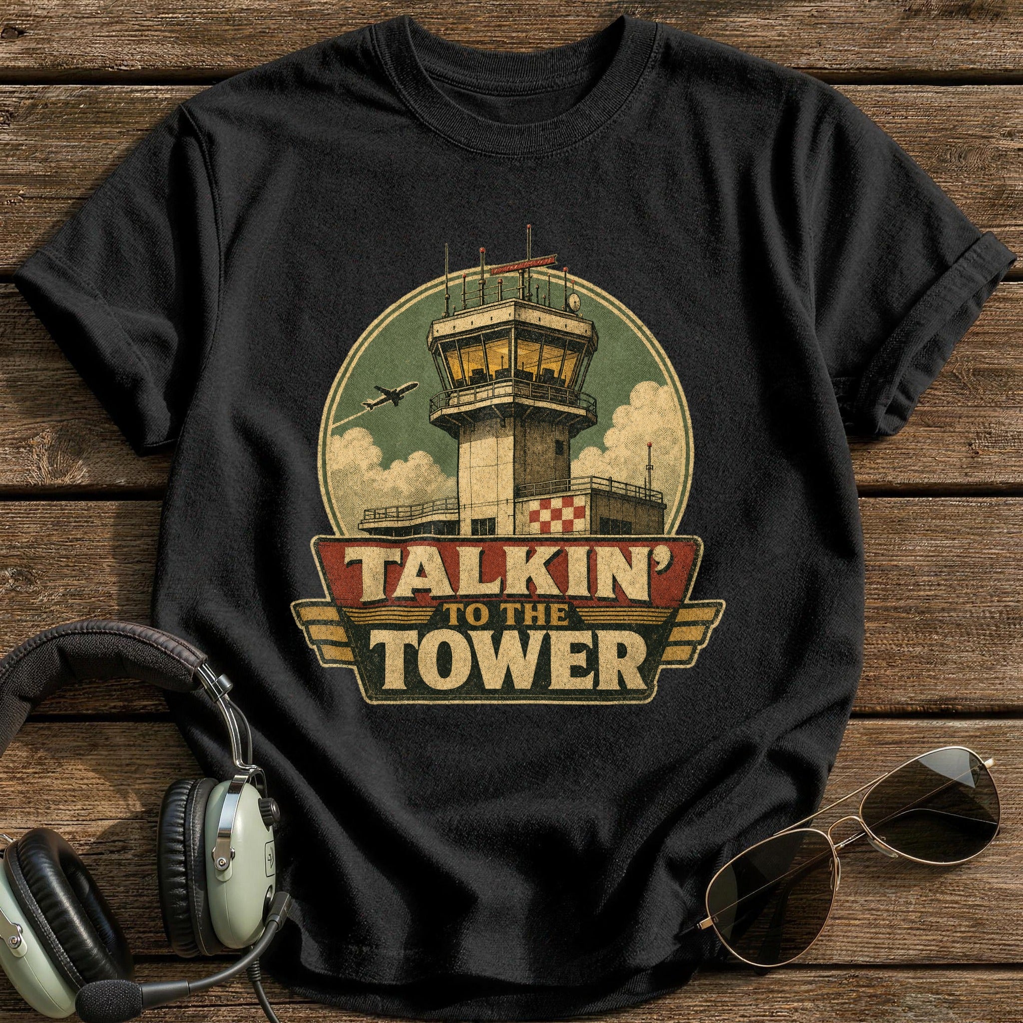 Talkin' to the Tower T-Shirt - Black