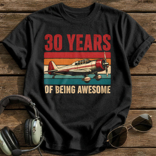 30 Being Awesome T-Shirt - Black