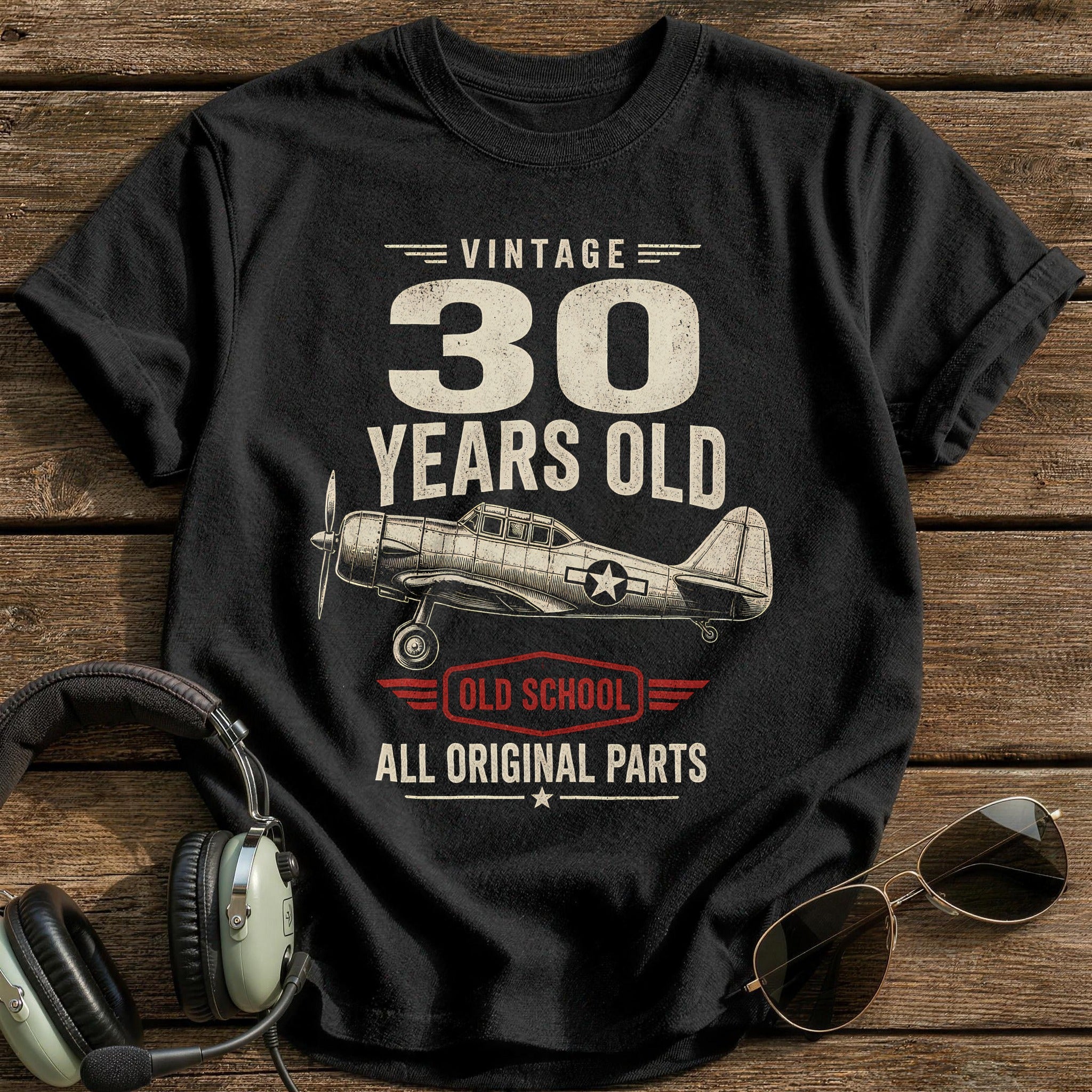 30 Original Parts T-Shirt - Black
