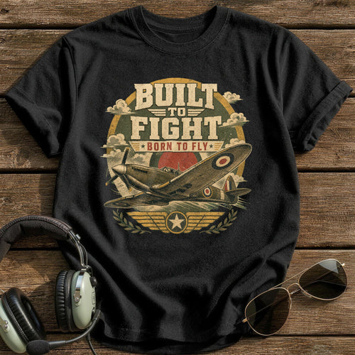 Built to Fight T-Shirt - Black
