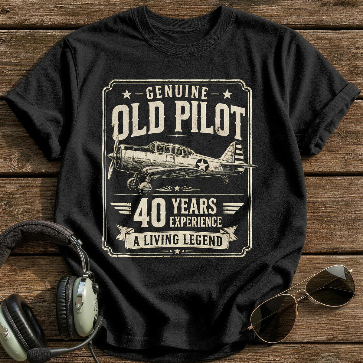 40 Living Legend T-Shirt - Black