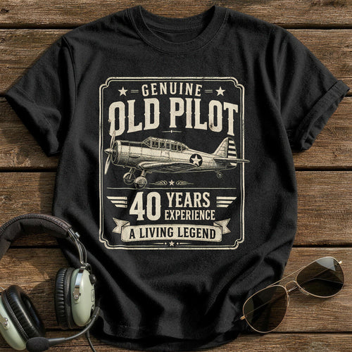 40 Living Legend T-Shirt - Black