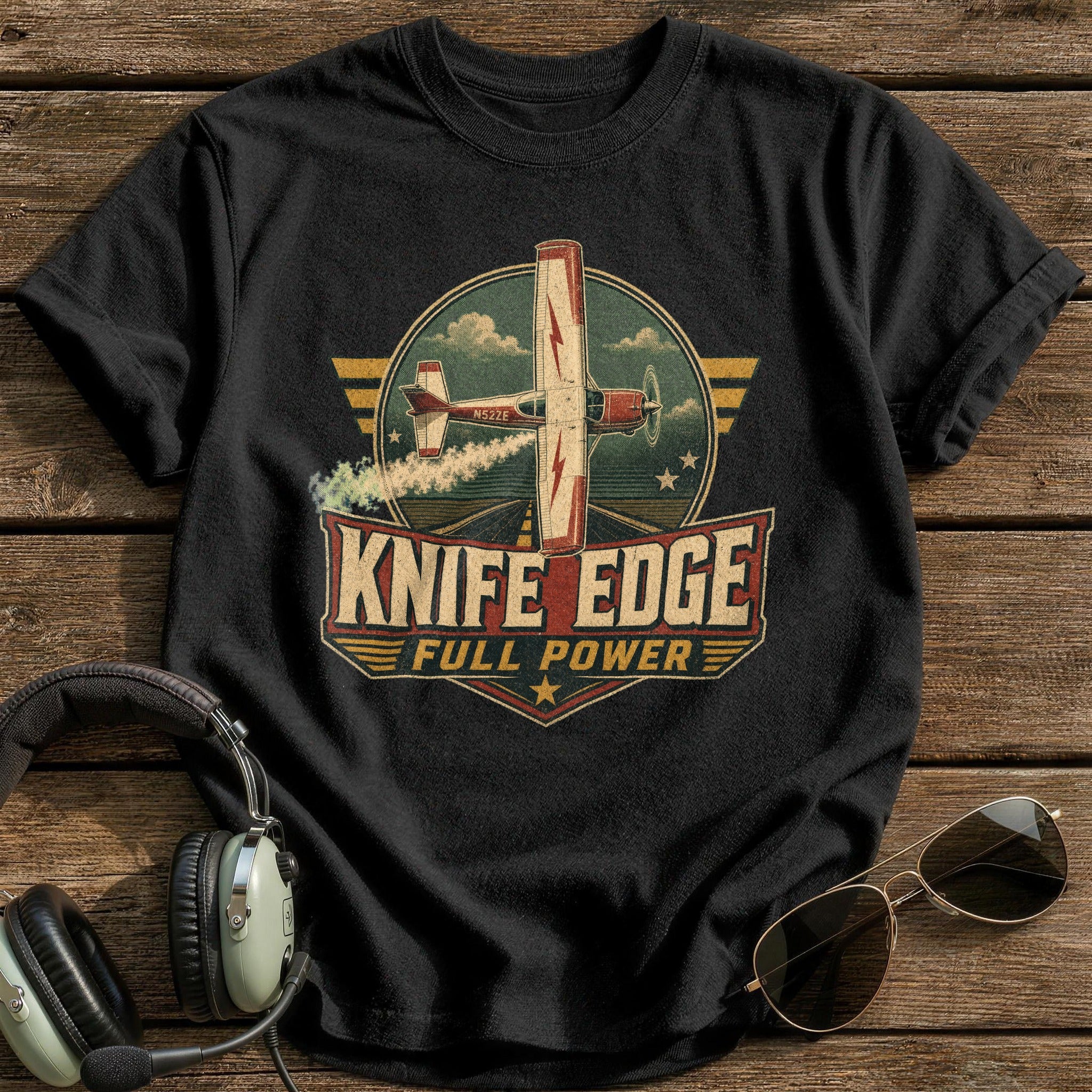 Knife Edge T-Shirt - Black