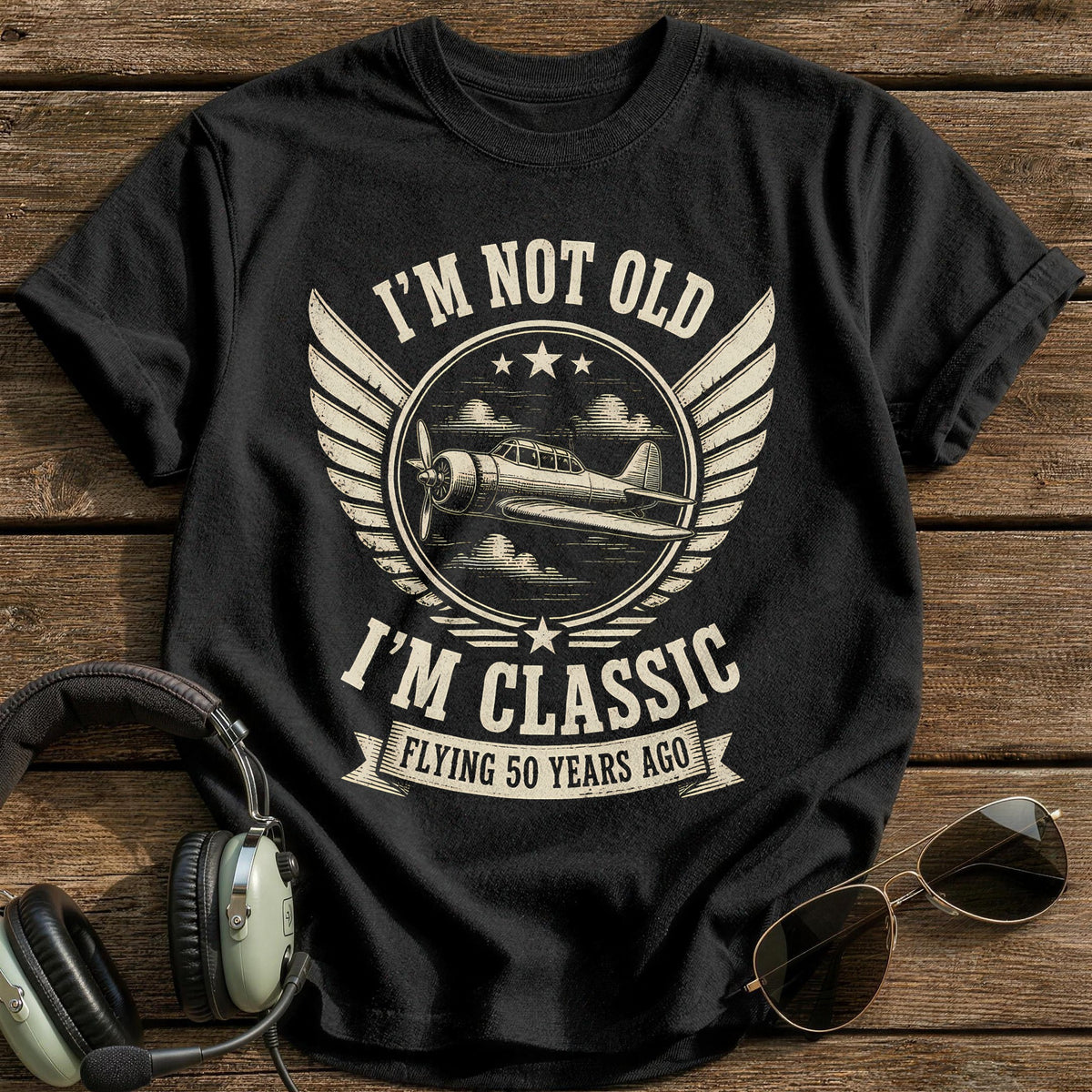 50 Im Classic T-Shirt - Black