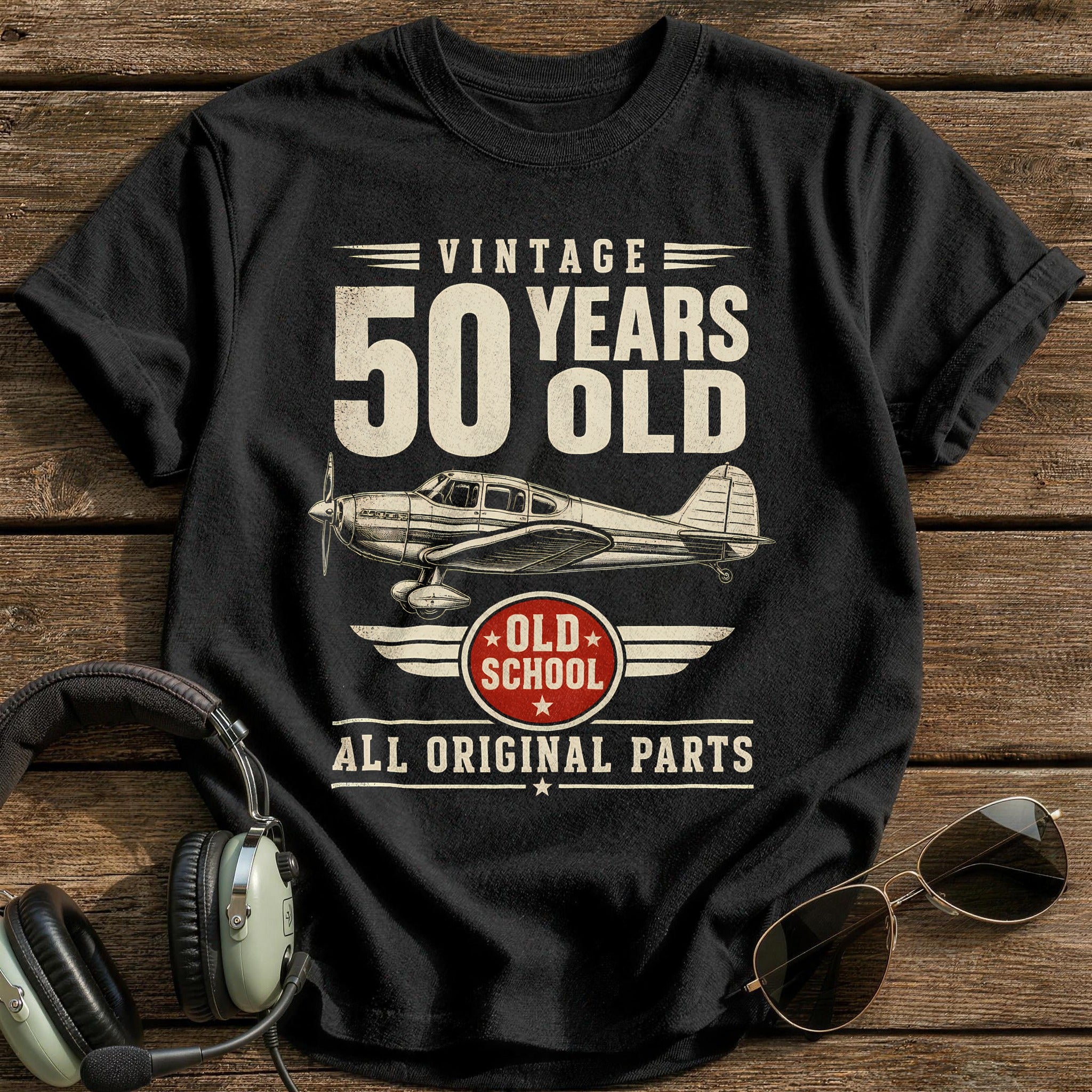 50 Original Parts T-Shirt - Black