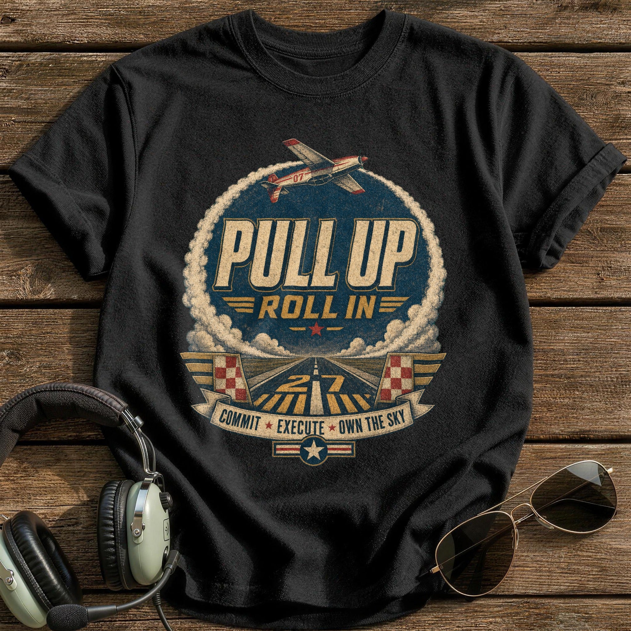 Pull Up T-Shirt - Black