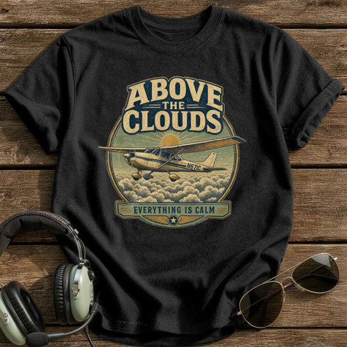 Above the Clouds T-Shirt - Black