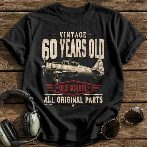 60 Original Parts T-Shirt - Black