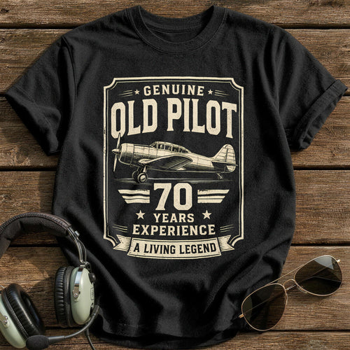 70 Living Legend T-Shirt - Black