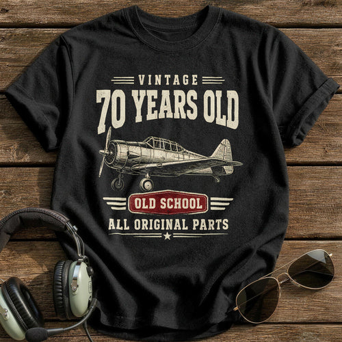 70 Original Parts T-Shirt - Black