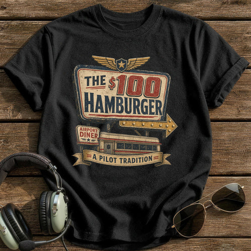 A Pilot Tradition T-Shirt - Black