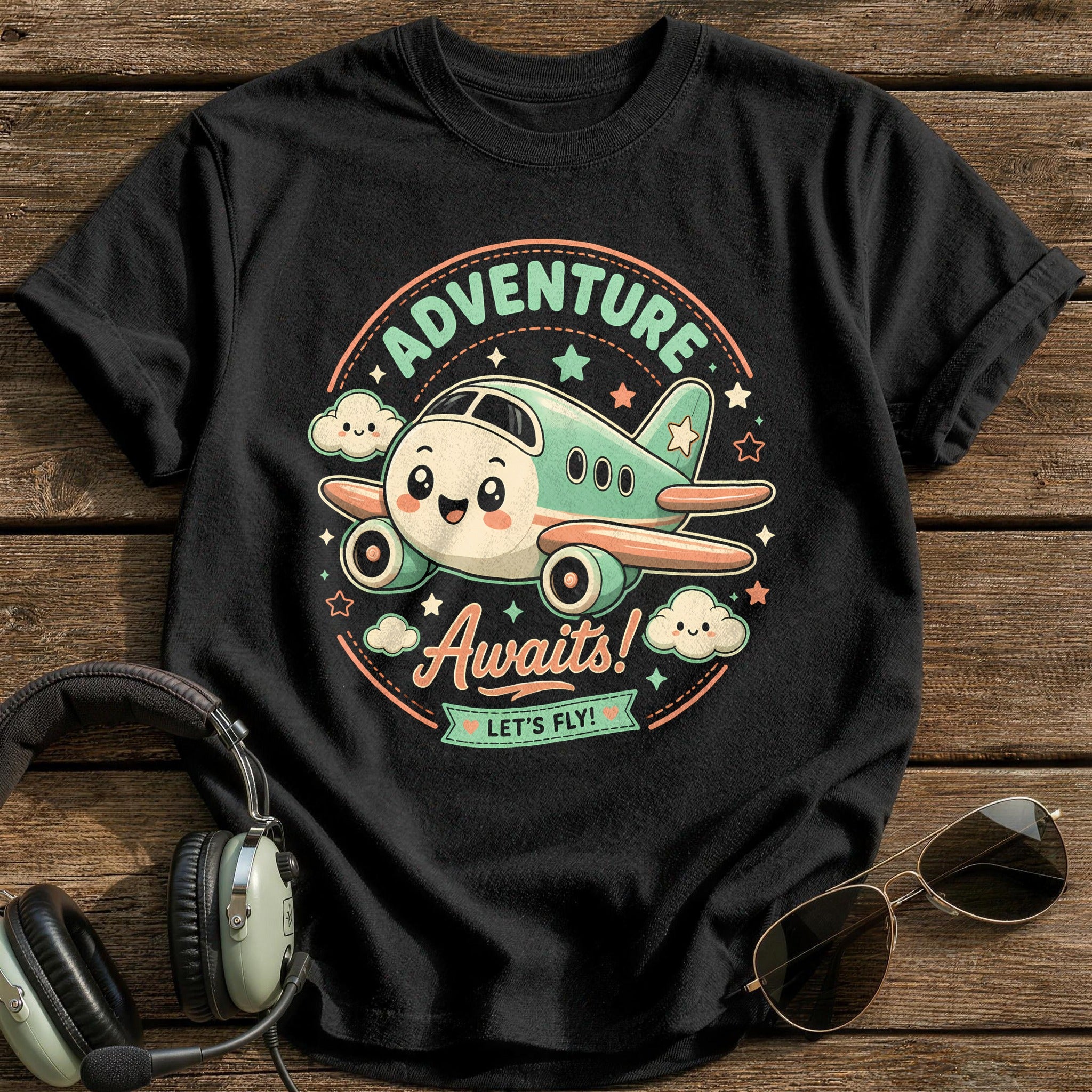 Adventure Awaits - Black