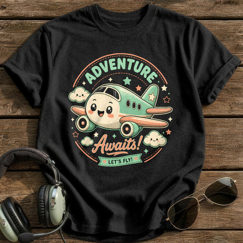 Adventure Awaits - Black
