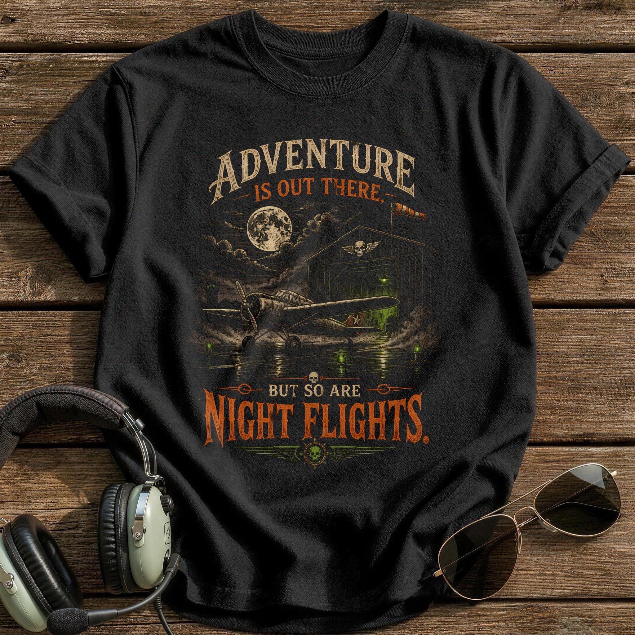 Adventure Night Flights 49 - Black