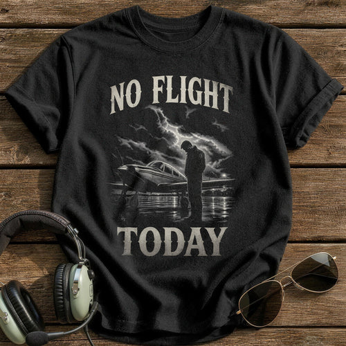 Airbrush No Flight Today 96 - Black