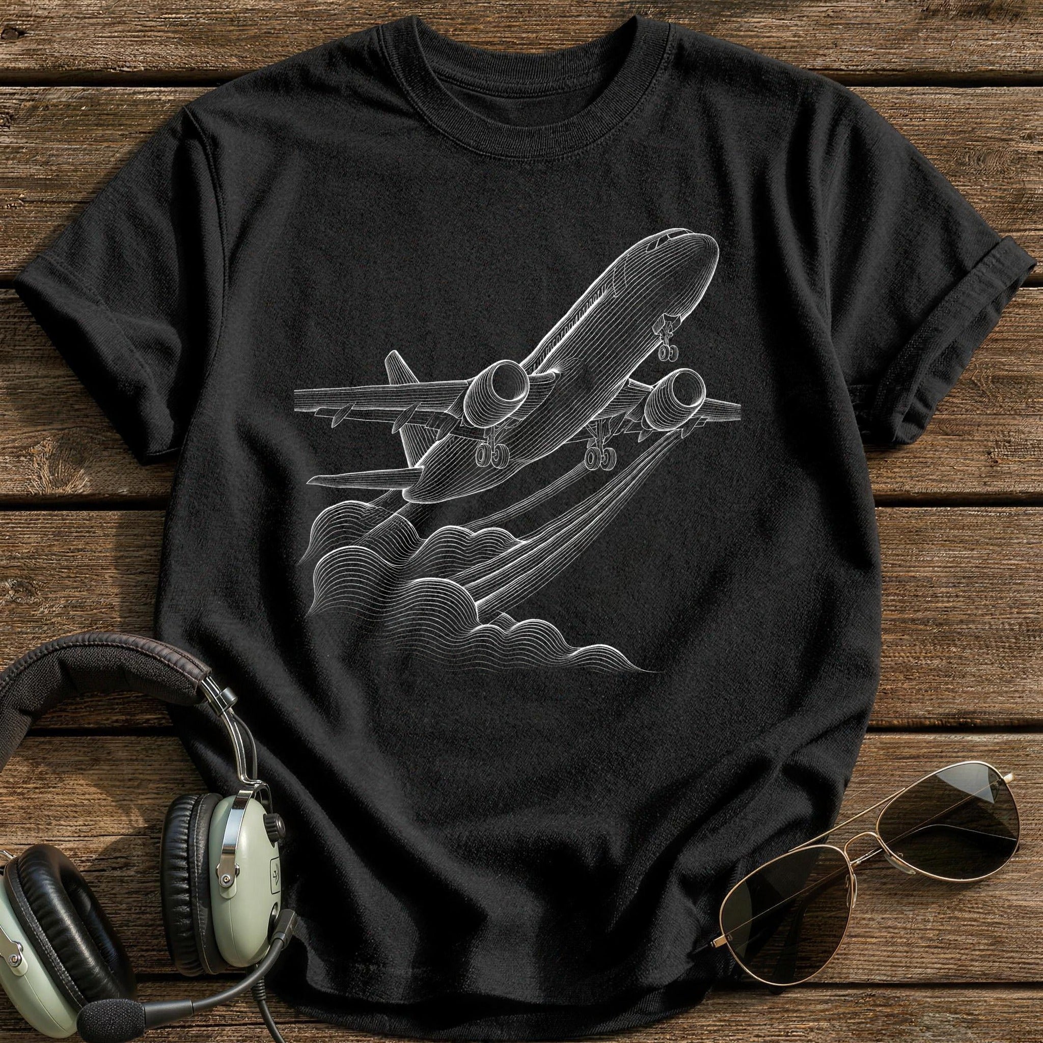Airliner 24 T-Shirt - Black