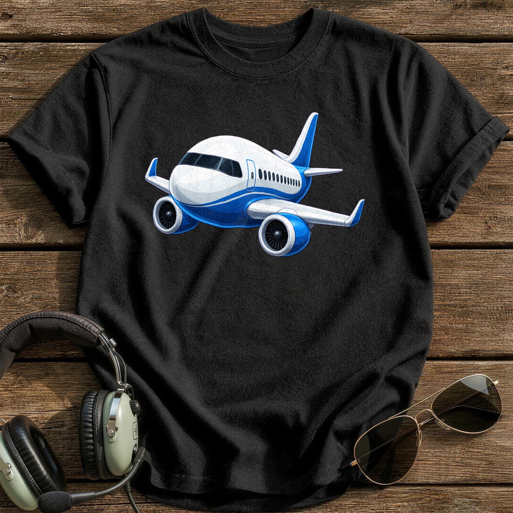 Airliner 98 T-Shirt - Black
