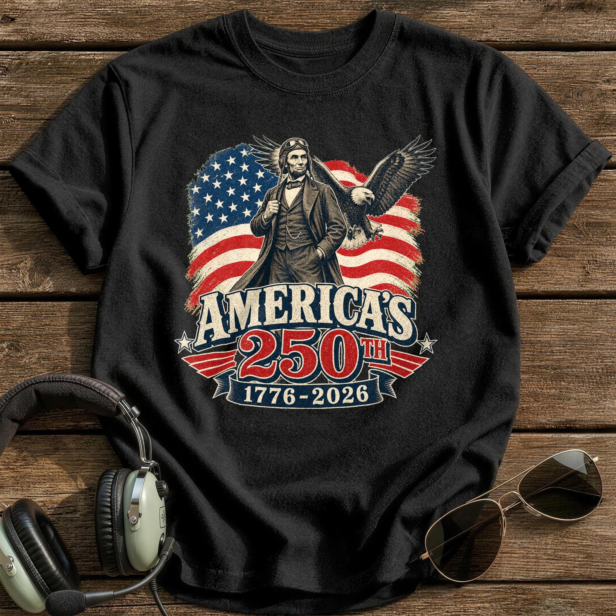 America's 250th T-Shirt - Black