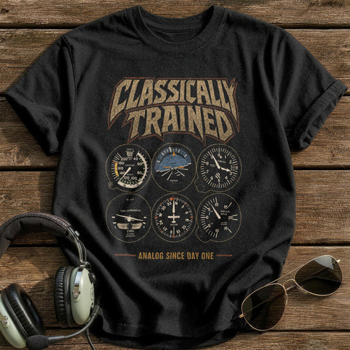 Analog Since Day One T-Shirt - Black
