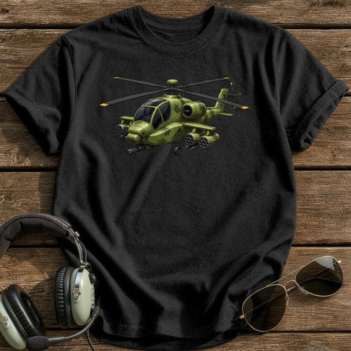 Attack Heli 46 T-Shirt - Black