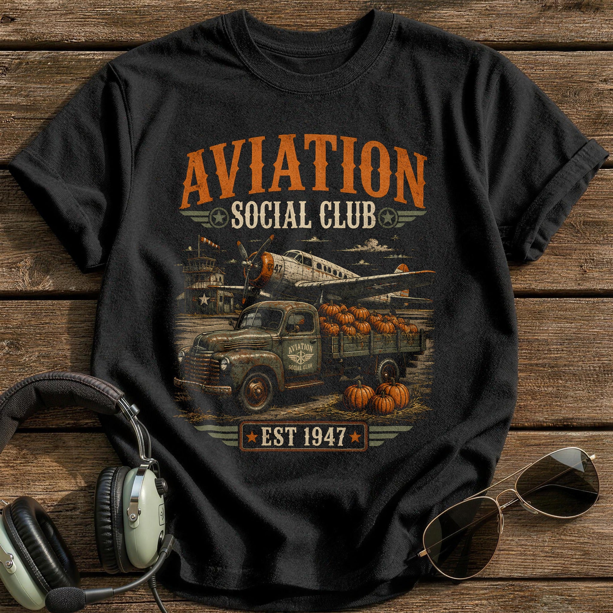 Aviation Social Club 15 - Black