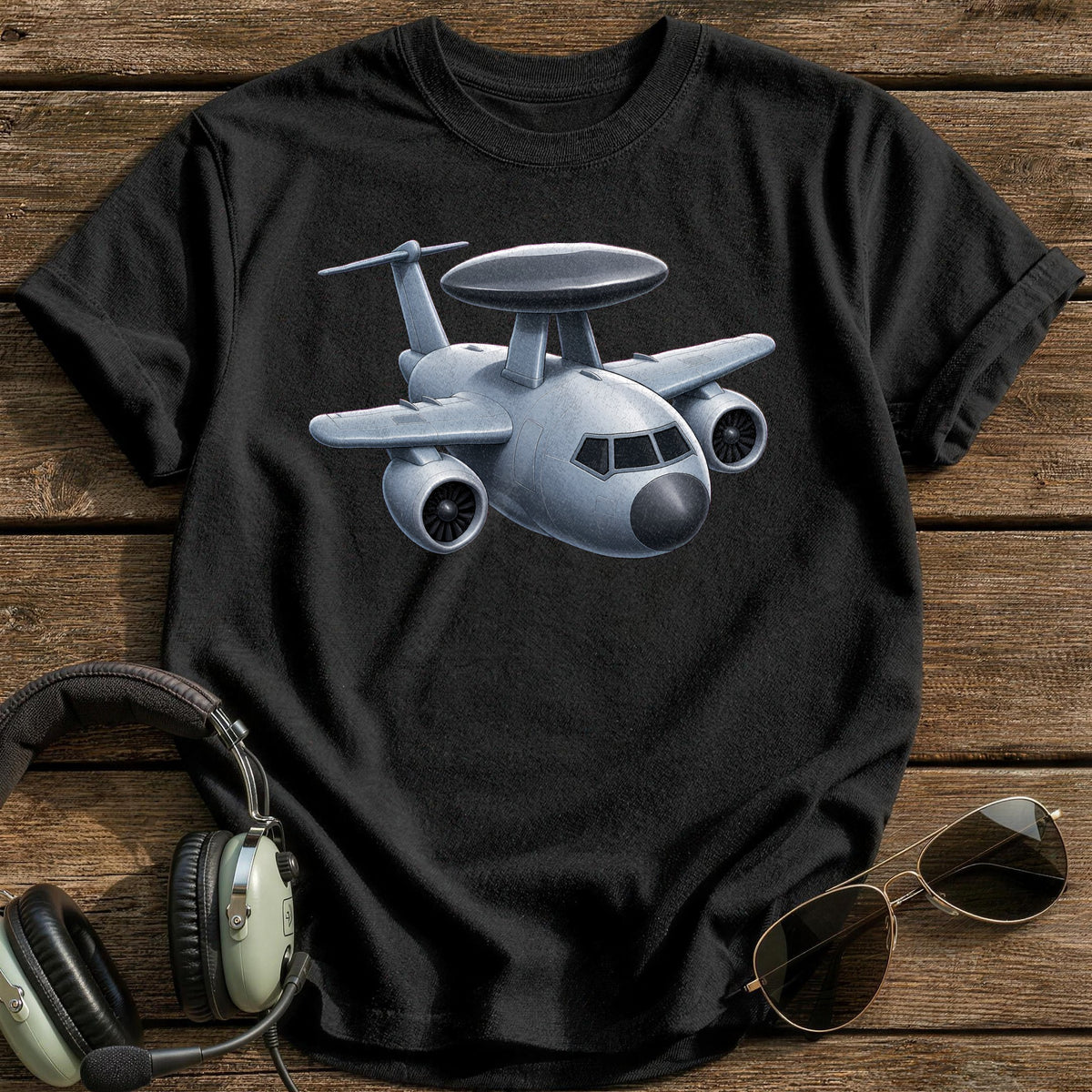 AWACS 32 T-Shirt - Black
