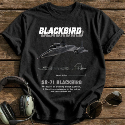 Blackbird 97 T-Shirt - Black