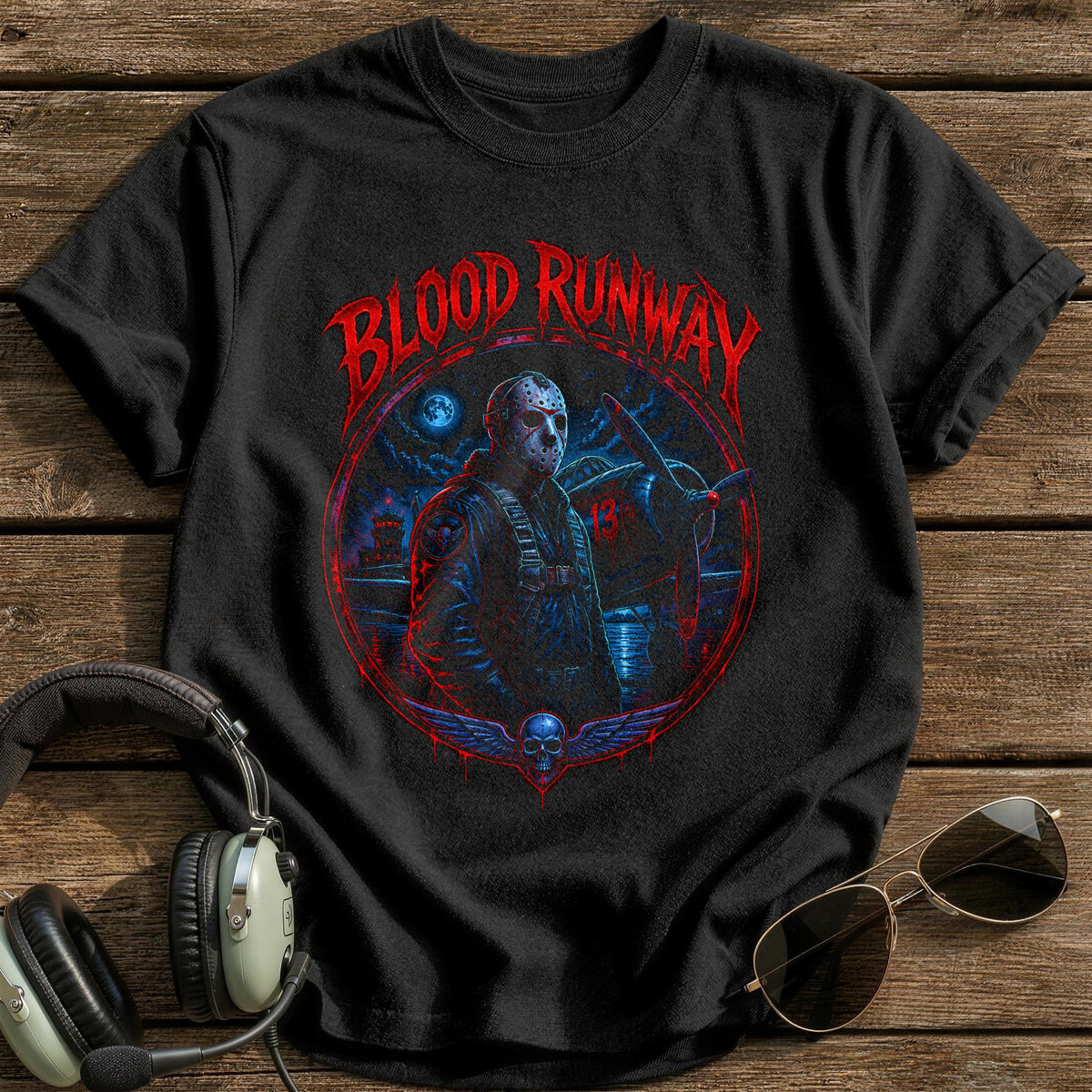 Blood Runway 14 T-Shirt - Black