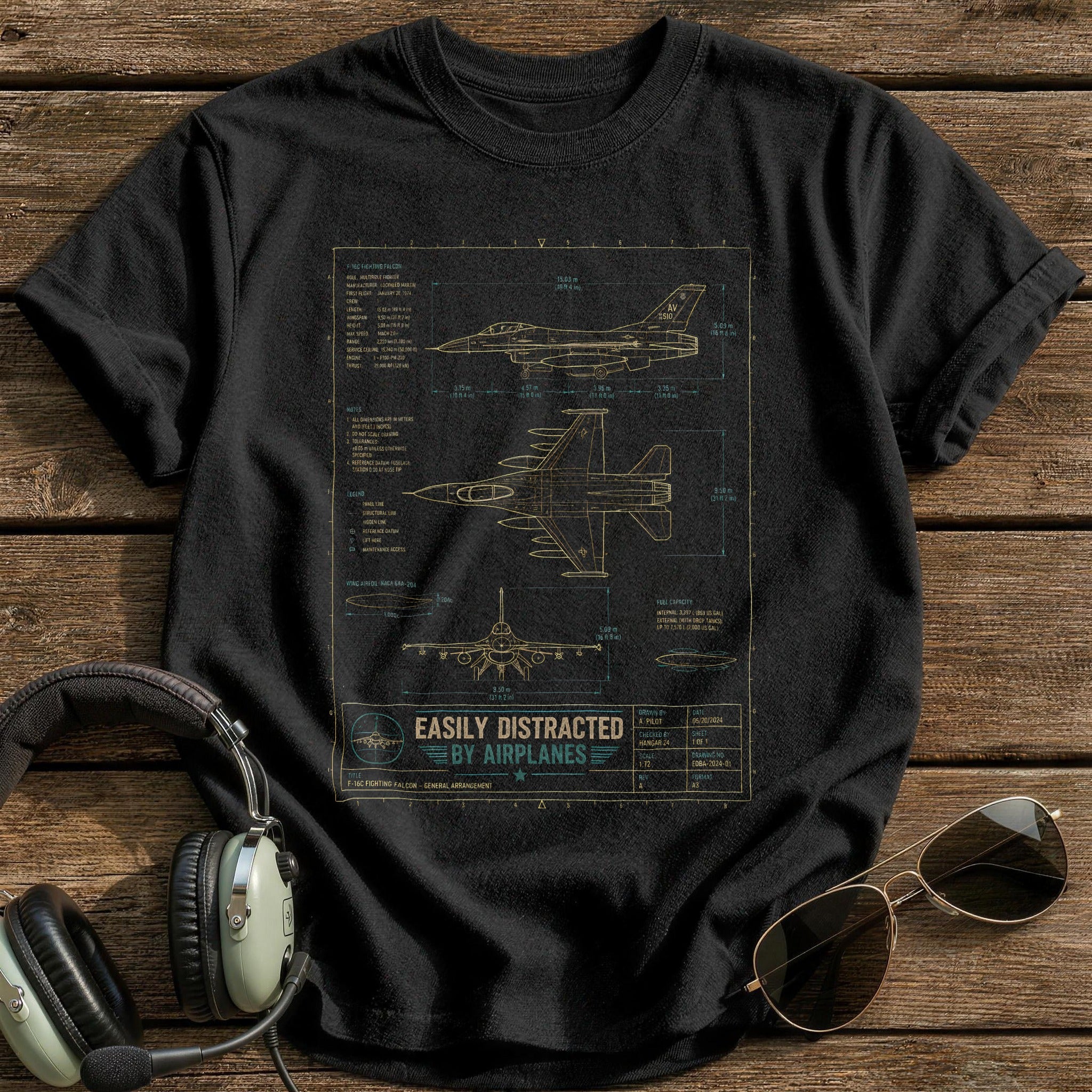 Blueprint Fighter 25 - Black
