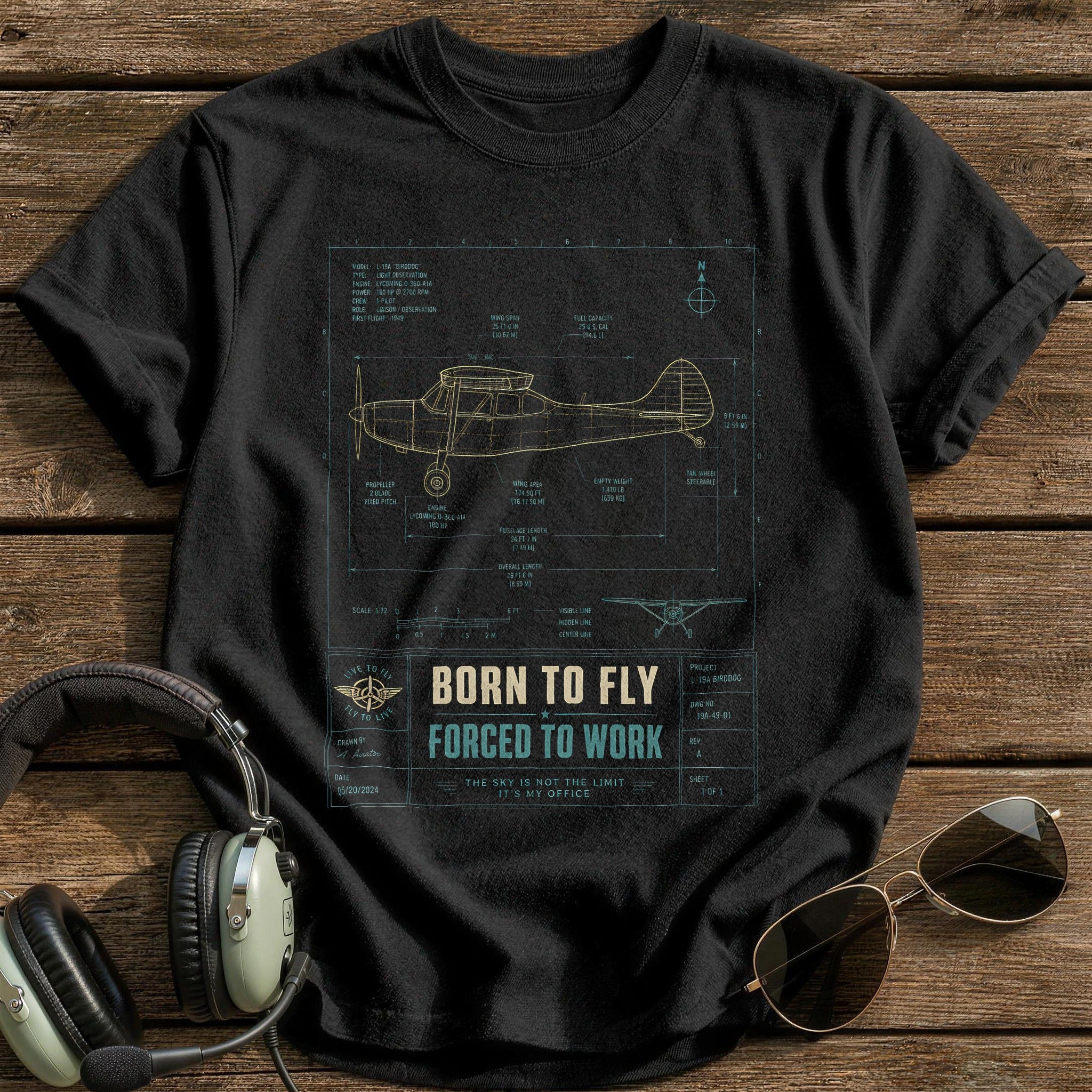 Blueprint Schematic 30 - Black