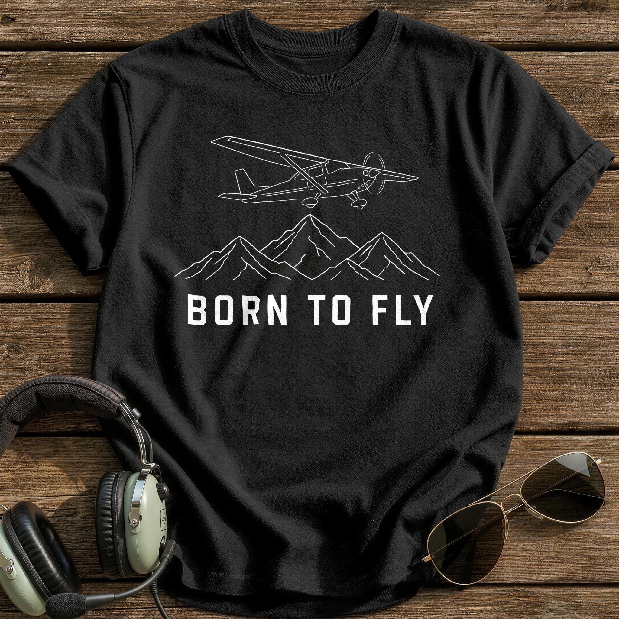 Born To Fly 99 T-Shirt - Black