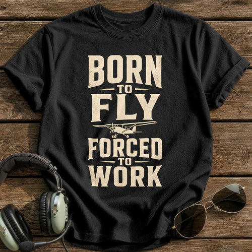 Born To Fly, Forced To Work - Black