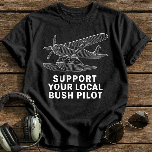 Bush Pilot 97 T-Shirt - Black