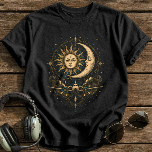 Celestial Navigation T-Shirt - Black