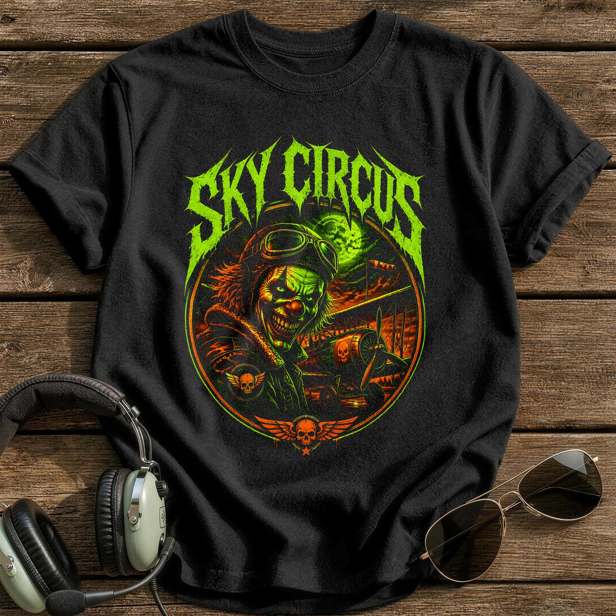 Clown Metal 53 T-Shirt - Black