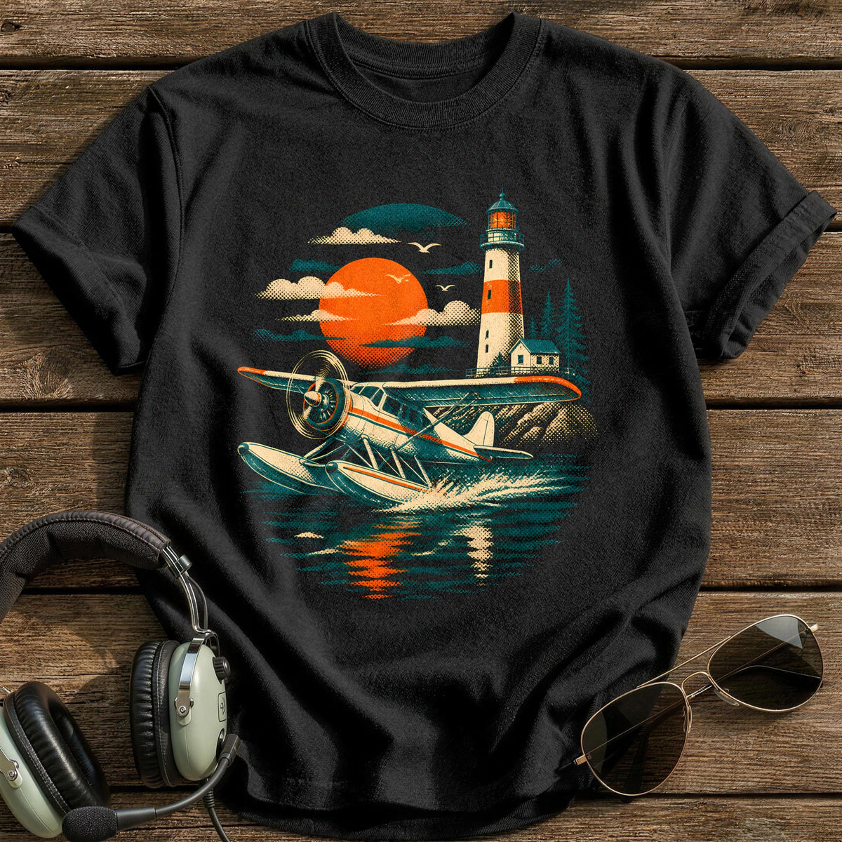 Coastal Amphibian T-Shirt - Black
