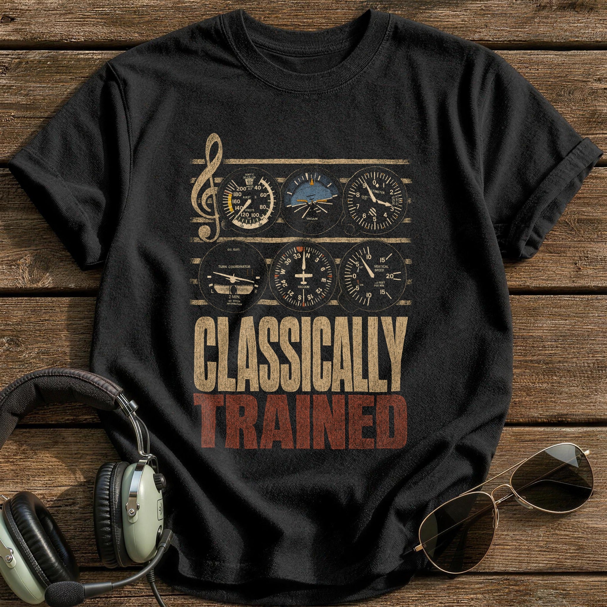 Cockpit Calibrated T-Shirt - Black