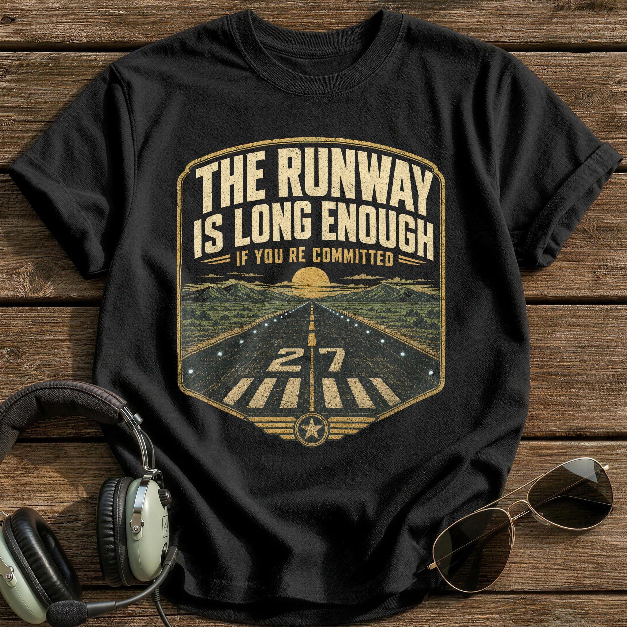 Committed To The Ramp T-Shirt - Black