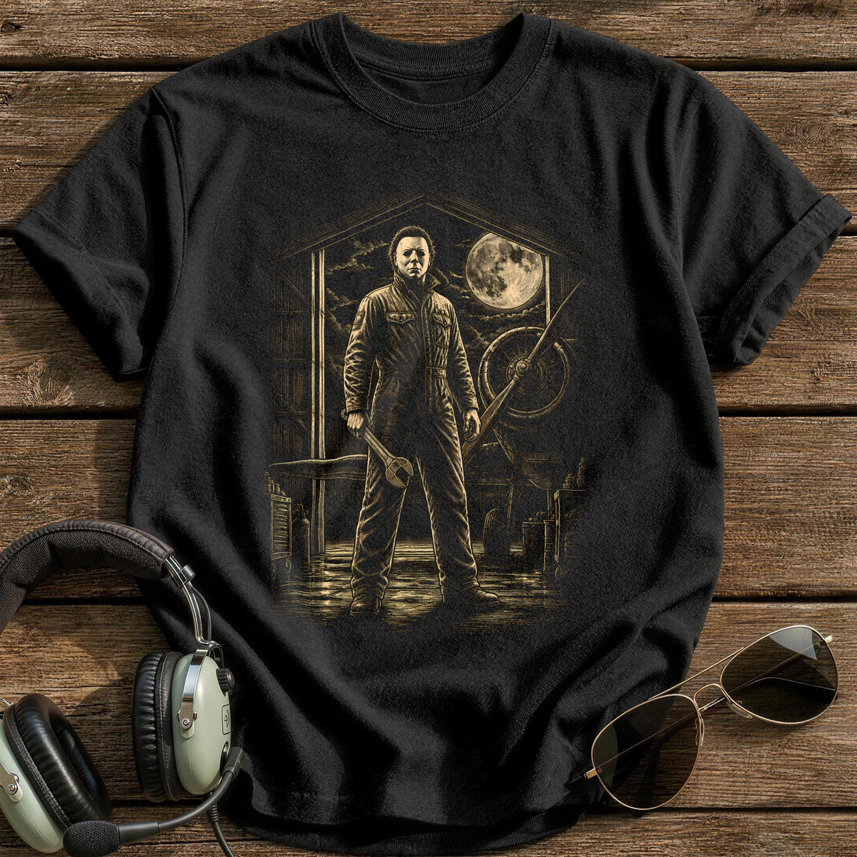 Coverall Scene 27 T-Shirt - Black