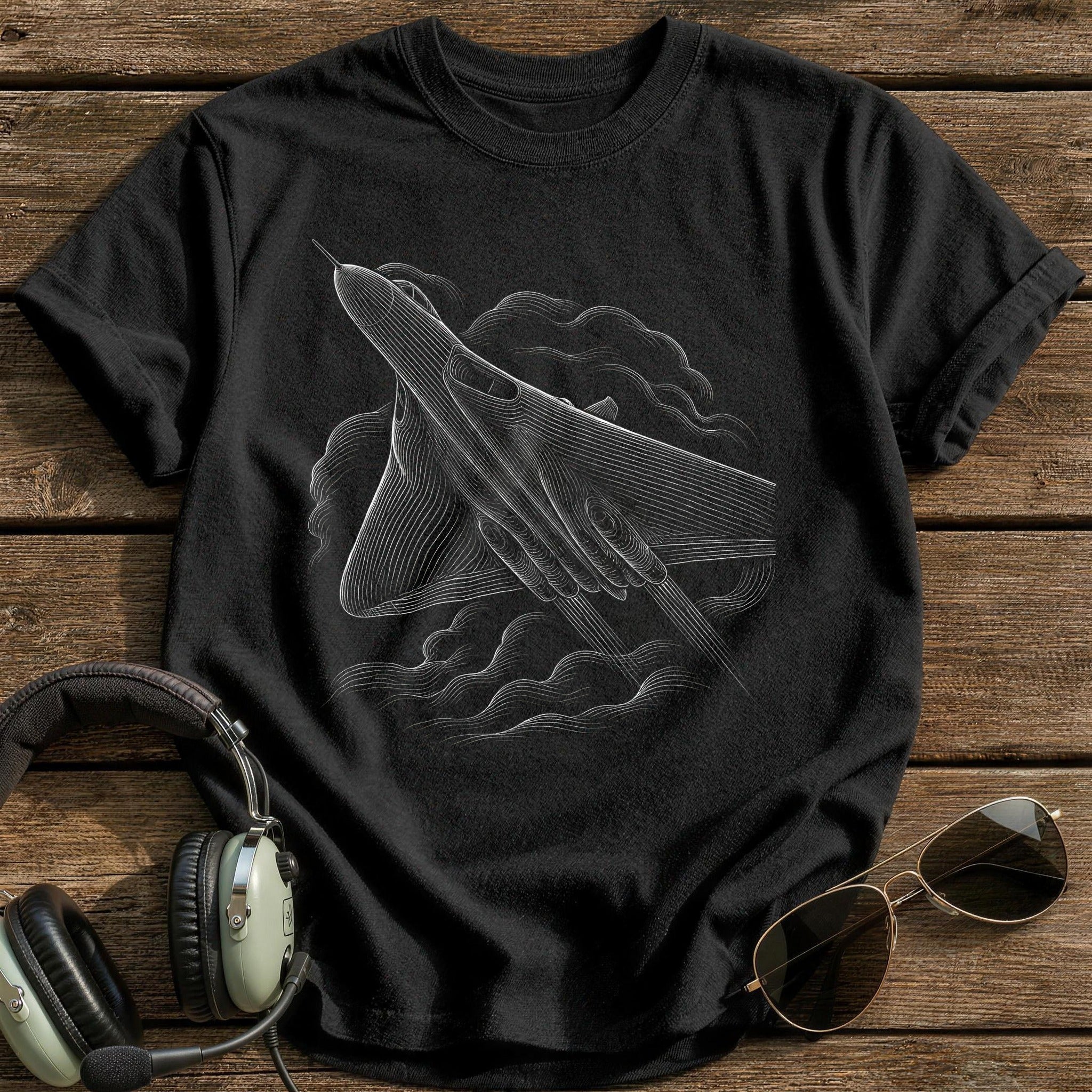 Delta Bomber 14 T-Shirt - Black