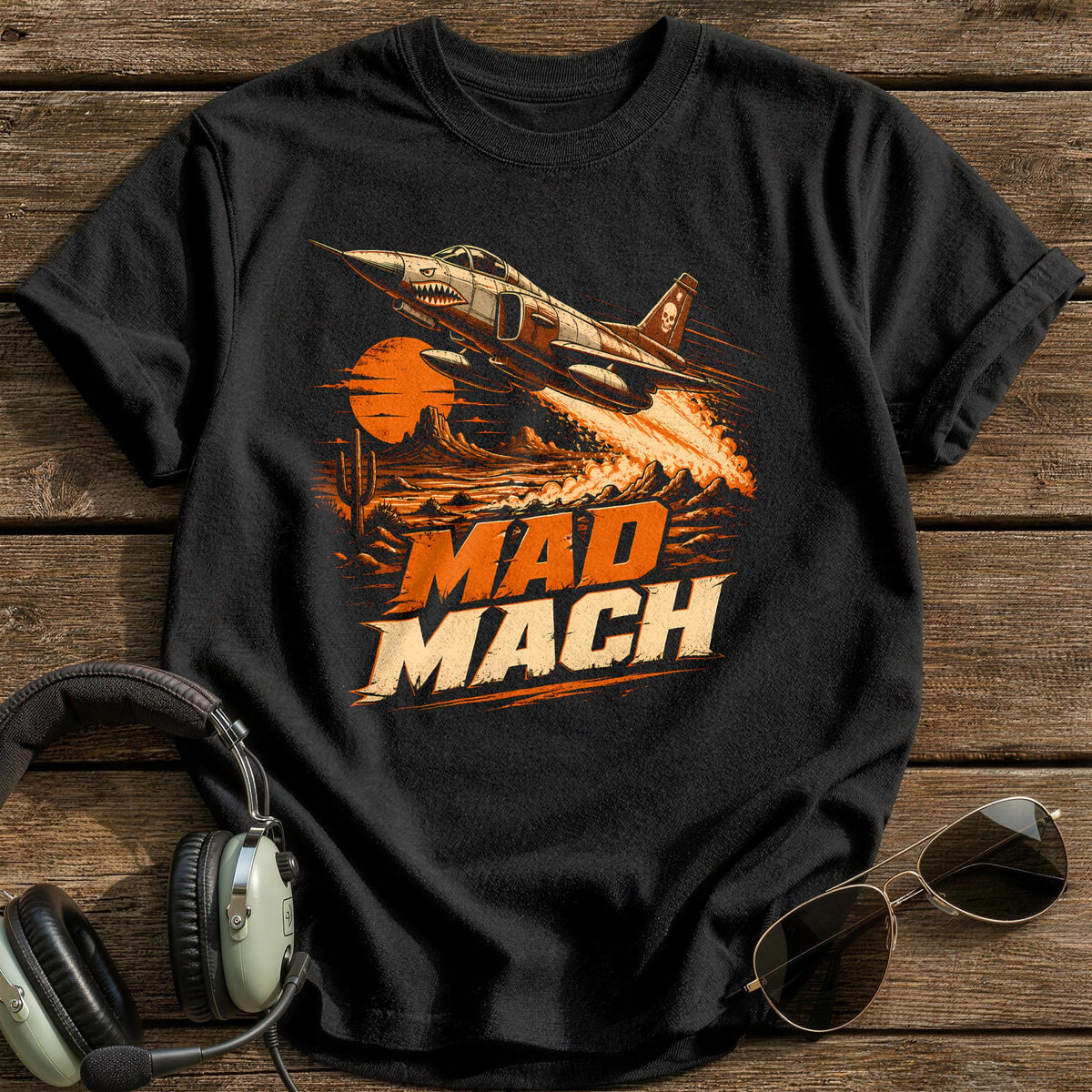 Desert Warrior T-Shirt - Black