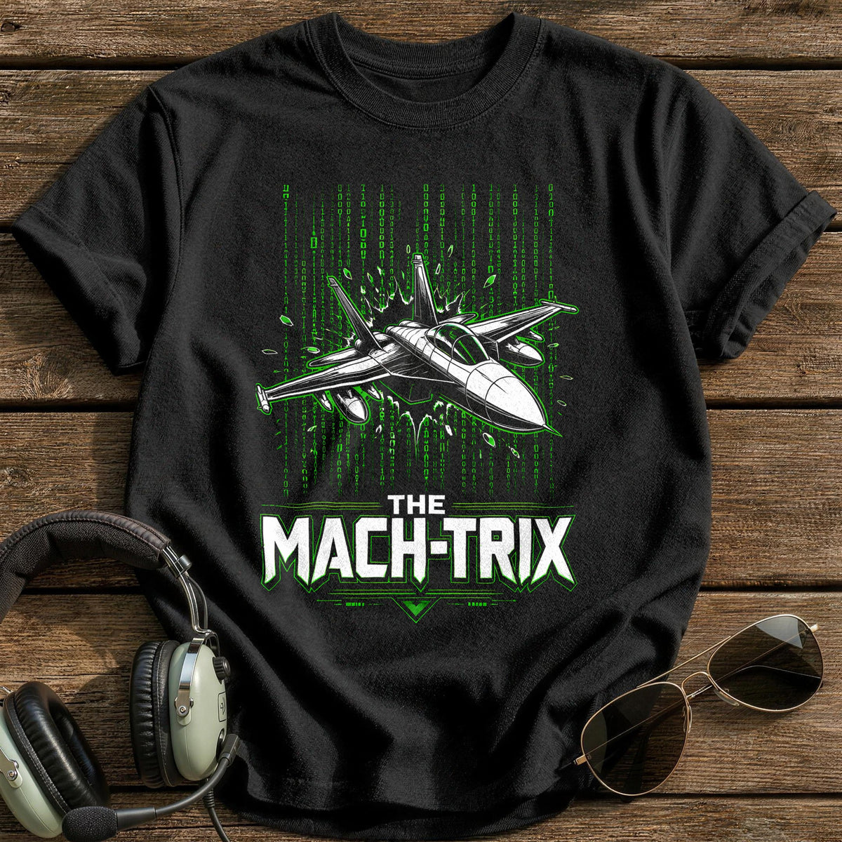 Digital Descent T-Shirt - Black