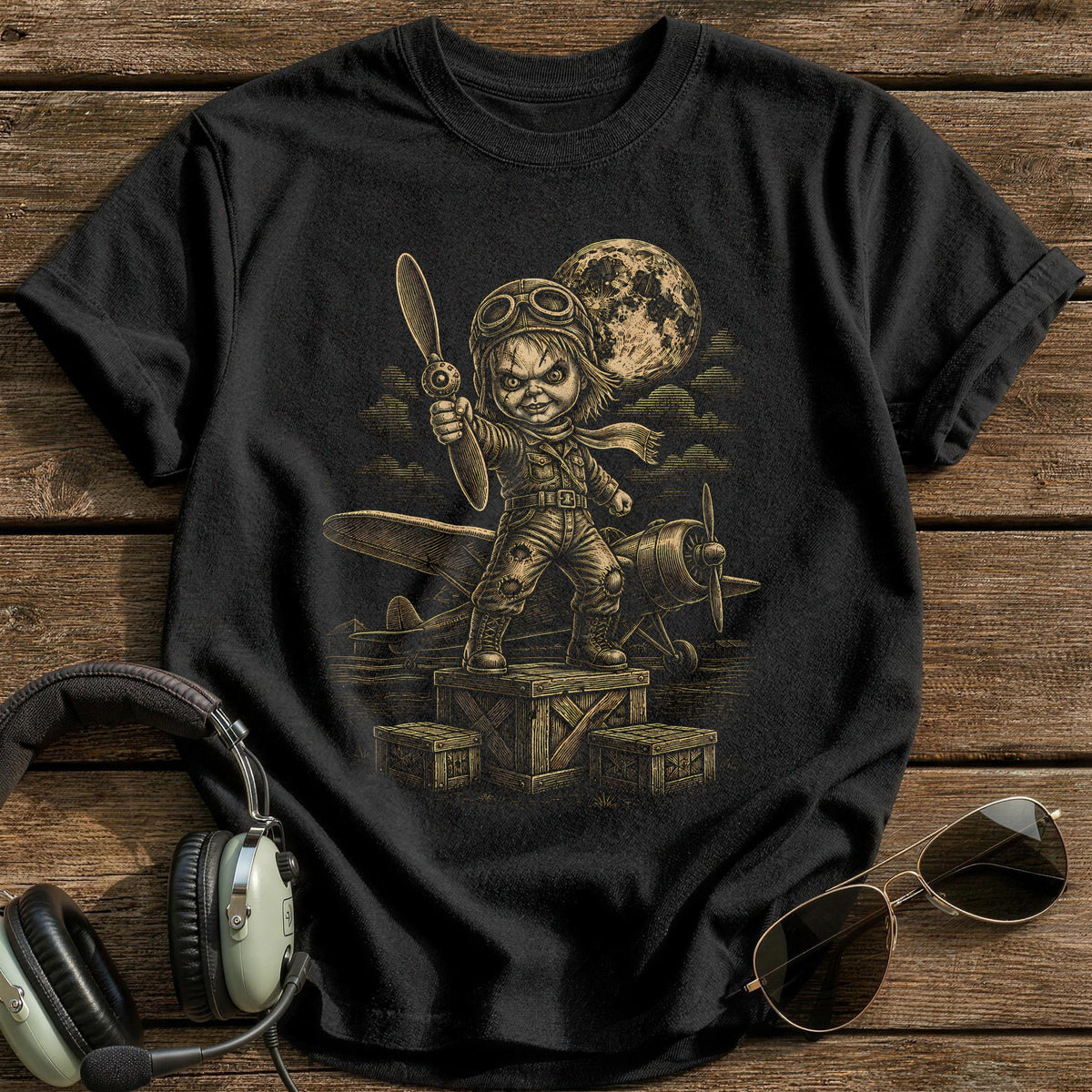 Doll Scene 30 T-Shirt - Black