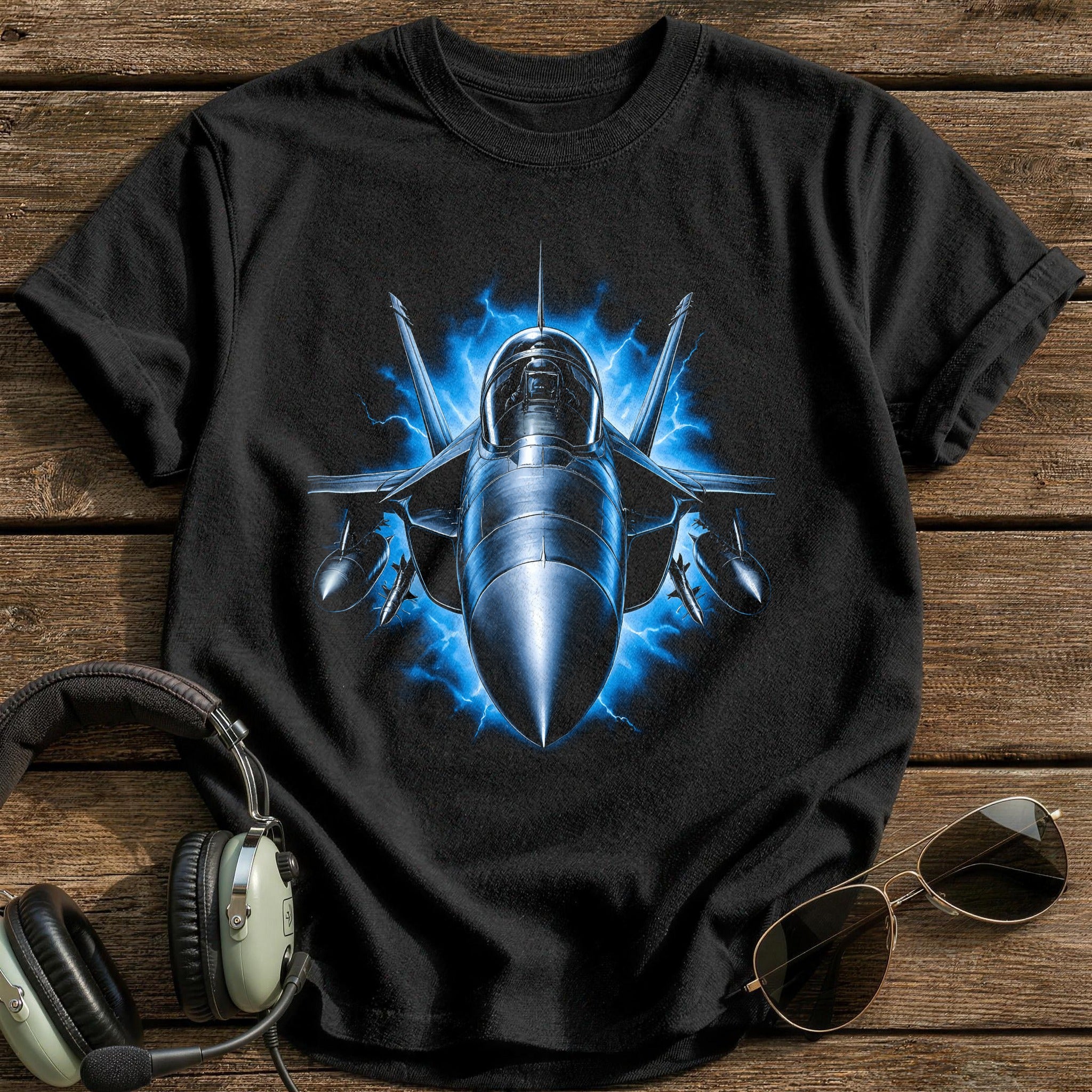 Electric Jet T-Shirt - Black