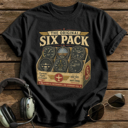 Essential Six T-Shirt - Black
