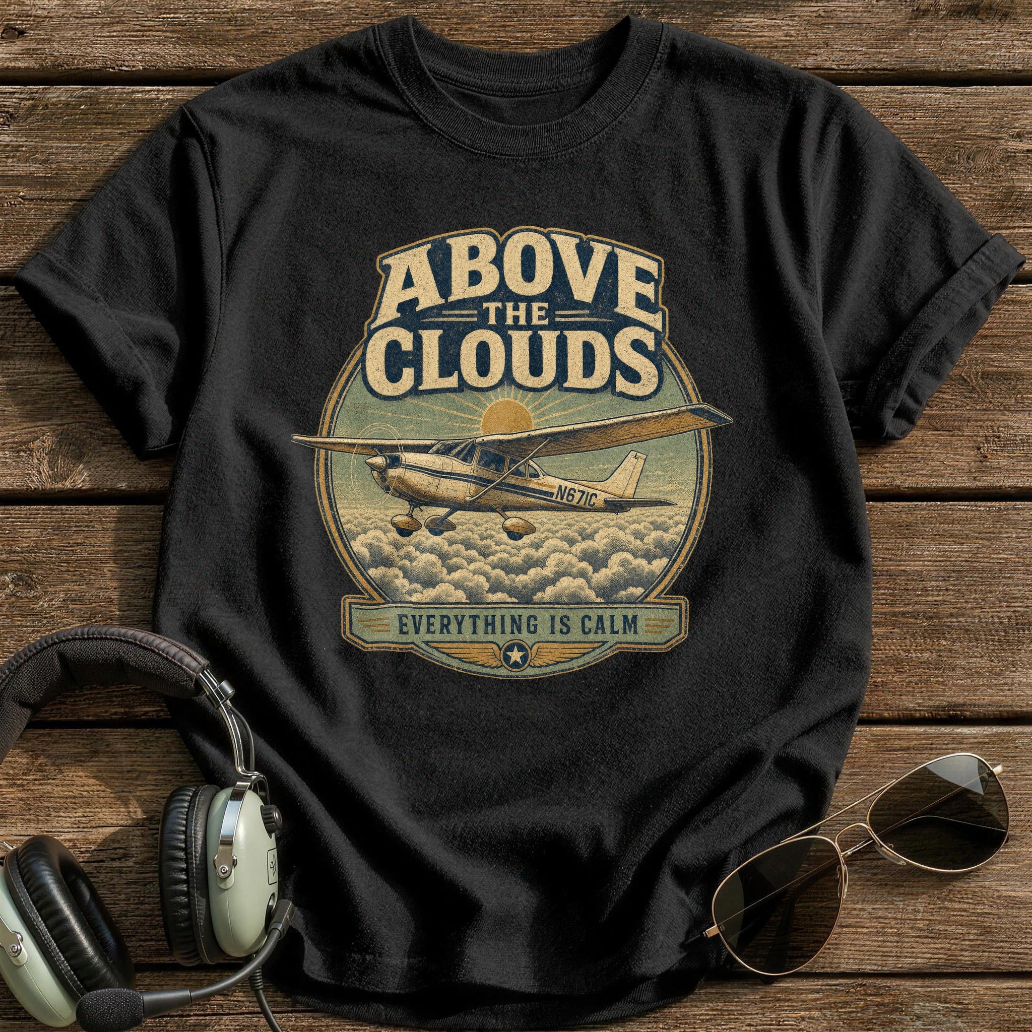 Everything Is Calm T-Shirt - Black