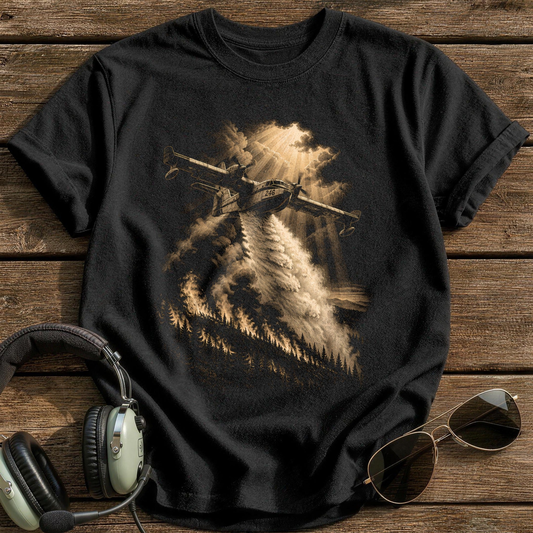 Firefighting Water Bomber 62 - Black
