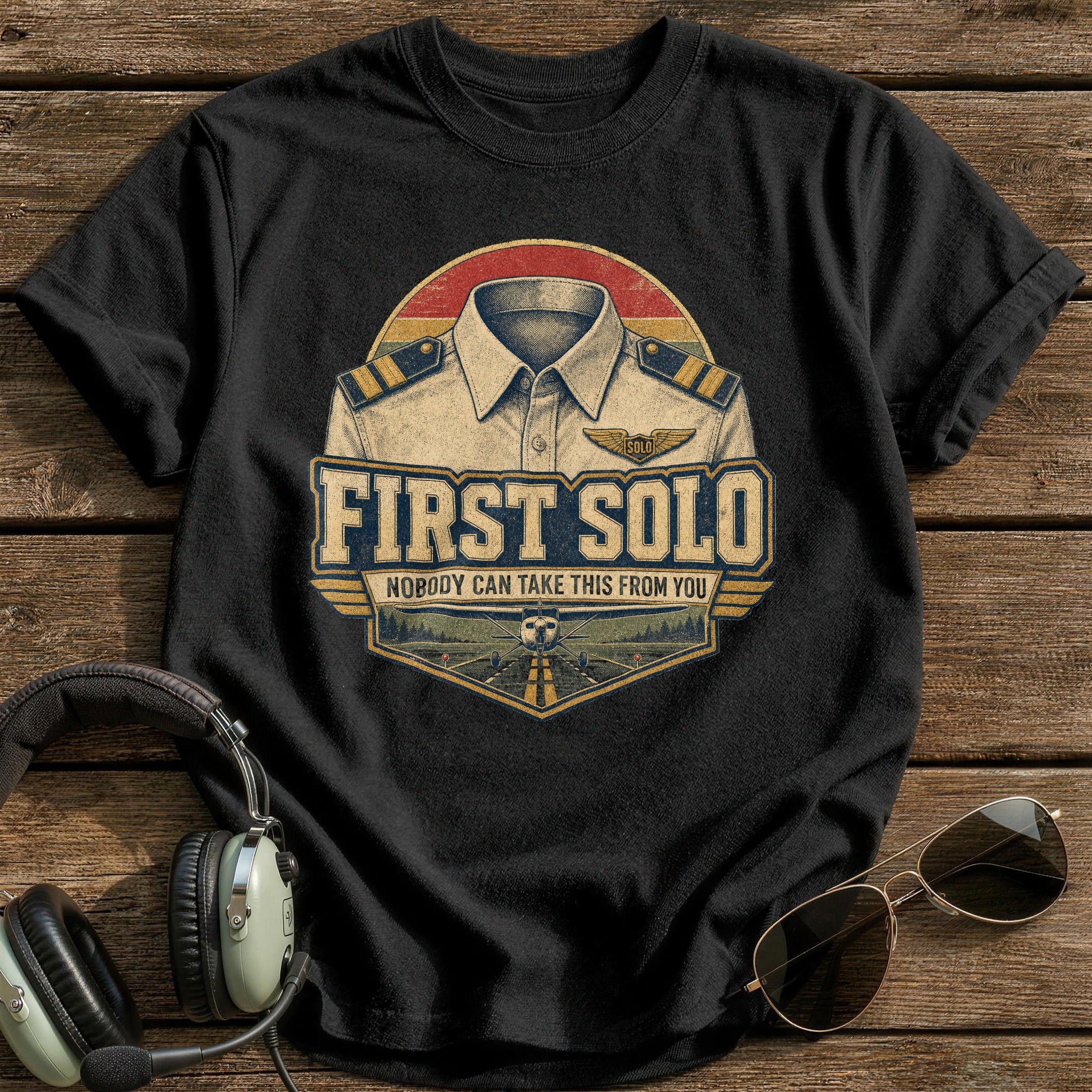 First Solo T-Shirt - Black